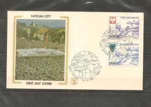 DOMINICAN REPUBLIC  COVER JUAN PABLO II 1979, VATICAN CITY B