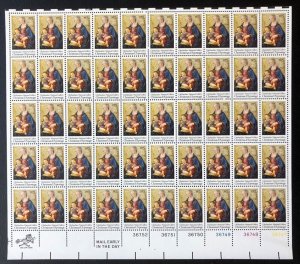 1579, MNH 10¢ Christmas - Complete Sheet of 50 Stamps - Stuart Katz