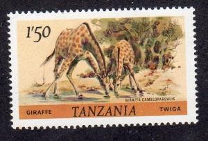 Tanzania 168 - Mint-NH - Giraffes