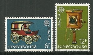 1979 Luxembourg Europa CEPT C/S MNH