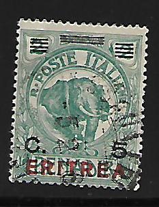 ERITREA 59 USED 1922 ISSUE