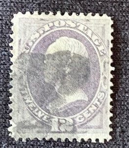 US Stamps. Scott #151 Used. Well Centered and Sound. Scott 2025 CV is $200