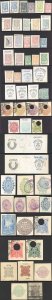 Argentina Revenue Stamps and cut-outs mixed range of 55