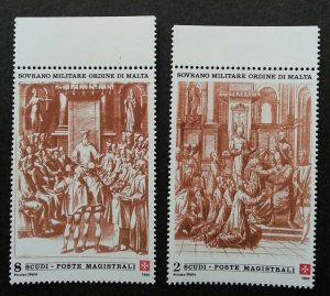 Malta Sovereign Military Order Of Malta 1990 Solemnity (stamp margin) MNH