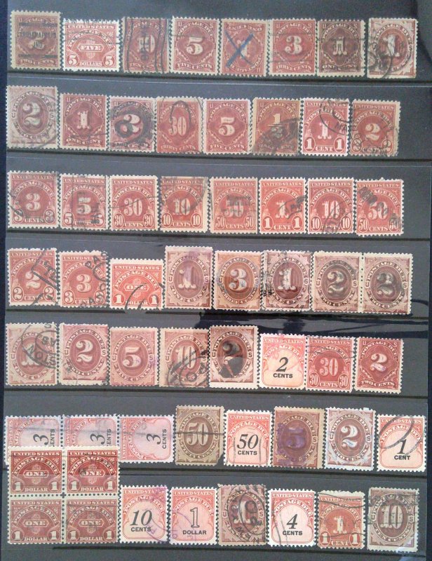 Small Collection Postage Due Lot