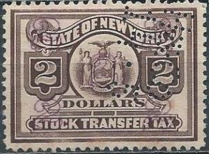 New York State $2.00 Stock Transfer (used)