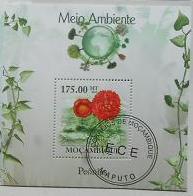 MOZAMBIQUE SHEET USED FLOWERS