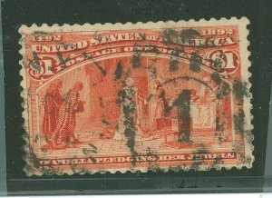 United States #241 Used Single