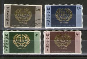 Malawi 110-113 used