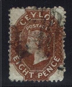 Ceylon SG# 68 - Used -  Lot 010416