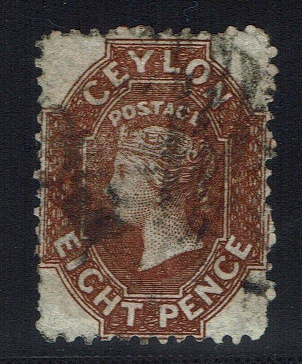 Ceylon SG# 68 - Used -  Lot 010416