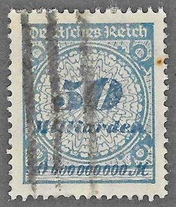 Germany (1923) - Scott # 299,   Used