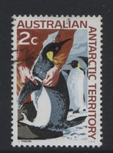 Australian Ant.Terr.- Scott L9- Definitive Stamp-1966-68 - VFU - 2c Multi-Lot 1