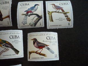 Stamps - Cuba - Scott# 1659-1666 - Mint Hinged Set of 8 Stamps