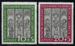 West Germany Scott B316-B317 Mint Never Hinged