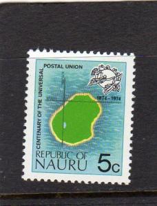 Nauru 1974 Anniv of U P U  MNH