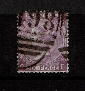 Great Britain SG# 108 Plate 9? Used / Bright Violet / NOT Mauve - S4480