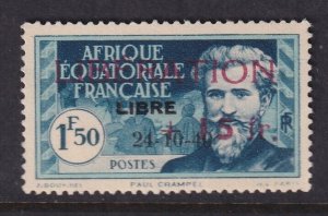 French Equatorial Africa, Scott B13 (Yvert 182), MHR