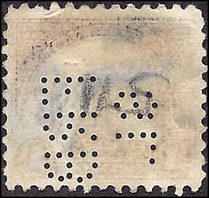 571 Used... Perfin... SCV $0.80