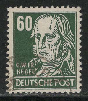 German Democratic Republic Scott # 133, used, var. wmk, exp h/s