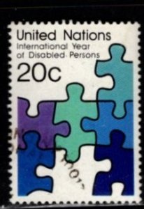 United Nations - #344 Interlocking Puzzle - Used