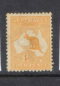 Australia 1913 Kangaroos Sc 6 MH