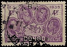 BELGIAN CONGO   #164 USED (4)