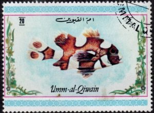 Umm al Qiwain sw794 - Cto - 1r Anemonefish (1972)