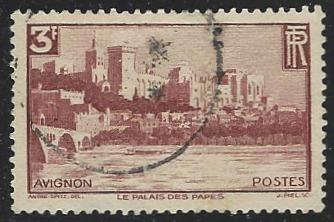 France #344 Used Single (U7)