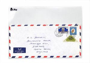 BT140 Tripoli Libya Commercial Air Mail Cover {samwells}PTS