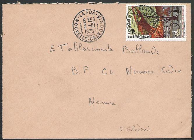 NEW CALEDONIA 1975 local cover LA FOA cds..................................10143