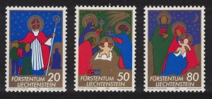 Liechtenstein Christmas 3v 1981 MNH SG#783-785