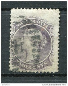 Nova Scotia 1860-3 Sc No9 Used