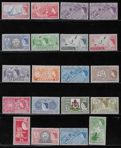 BERMUDA SC# 143-62   FVF/MLH 1953-8