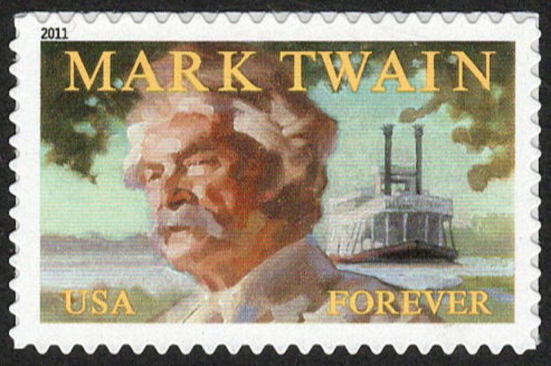 USA Sc. 4545 (44c) Mark Twain 2011 MNH