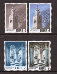 Ireland   #376-379  MNH   1975   European architectural year