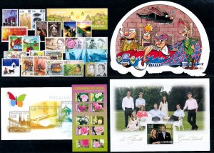 Luxembourg Luxemburg 2010 Complete Year Set  MNH