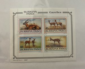 Souvenir Sheet Burkina Faso Scott #973a nh