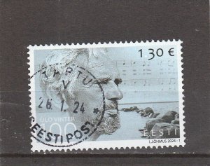 Estonia  Scott#  1022  Used  (2024 Ulo Vinter)