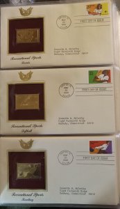 FIRST DAY COVERS -Golden Replicas (66)