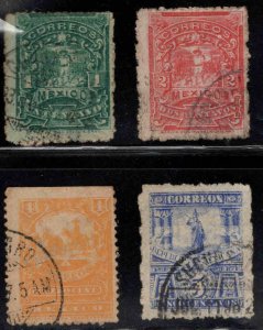 MEXICO Scott 269-272 Wmk 154 stamps