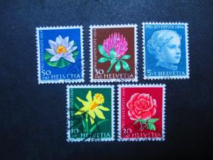 Switzerland #B339-43 Used WDWPhilatelic (XL) 2