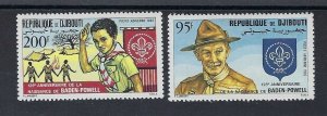 1982 Djibouti Boy Scouts 75th anniversary BadenPowell