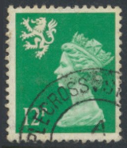 Scotland GB  Machin 12p SG S37  Used  perf 13½ x 14 SC# SMH18  