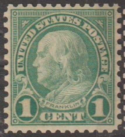 U.S. Scott #578 Franklin Stamp - Mint NH Single