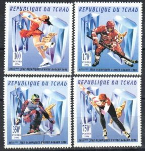 Chad Stamp 688-691  - 98 Winter Olympics