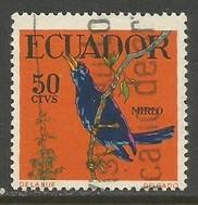 ECUADOR 647 VFU BIRD I131-5