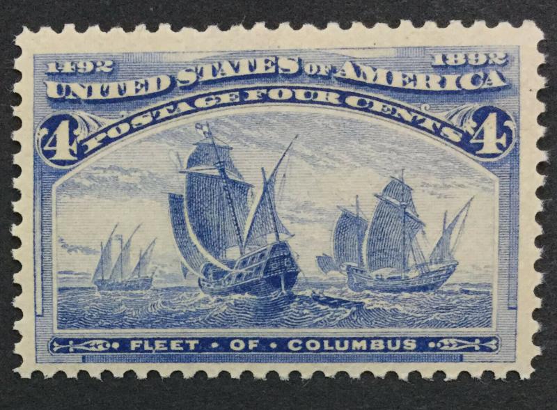 MOMEN: US #233 MINT OG NH #28222