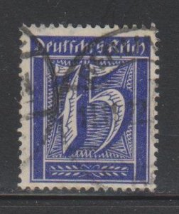 Germany,  75pf Numeral (SC# 170) Used