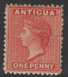 ANTIGUA SG14 1872 1d SCARLET MTD MINT